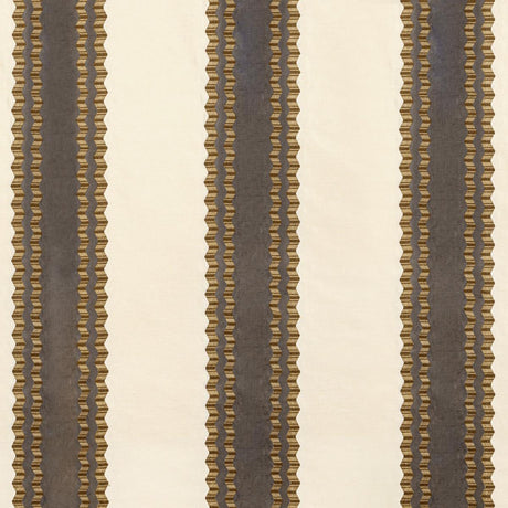 Lee Jofa Waldon Stripe Brown Fabric