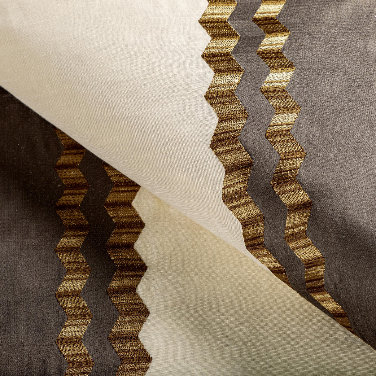 Lee Jofa WALDON STRIPE BROWN Drapery Fabric