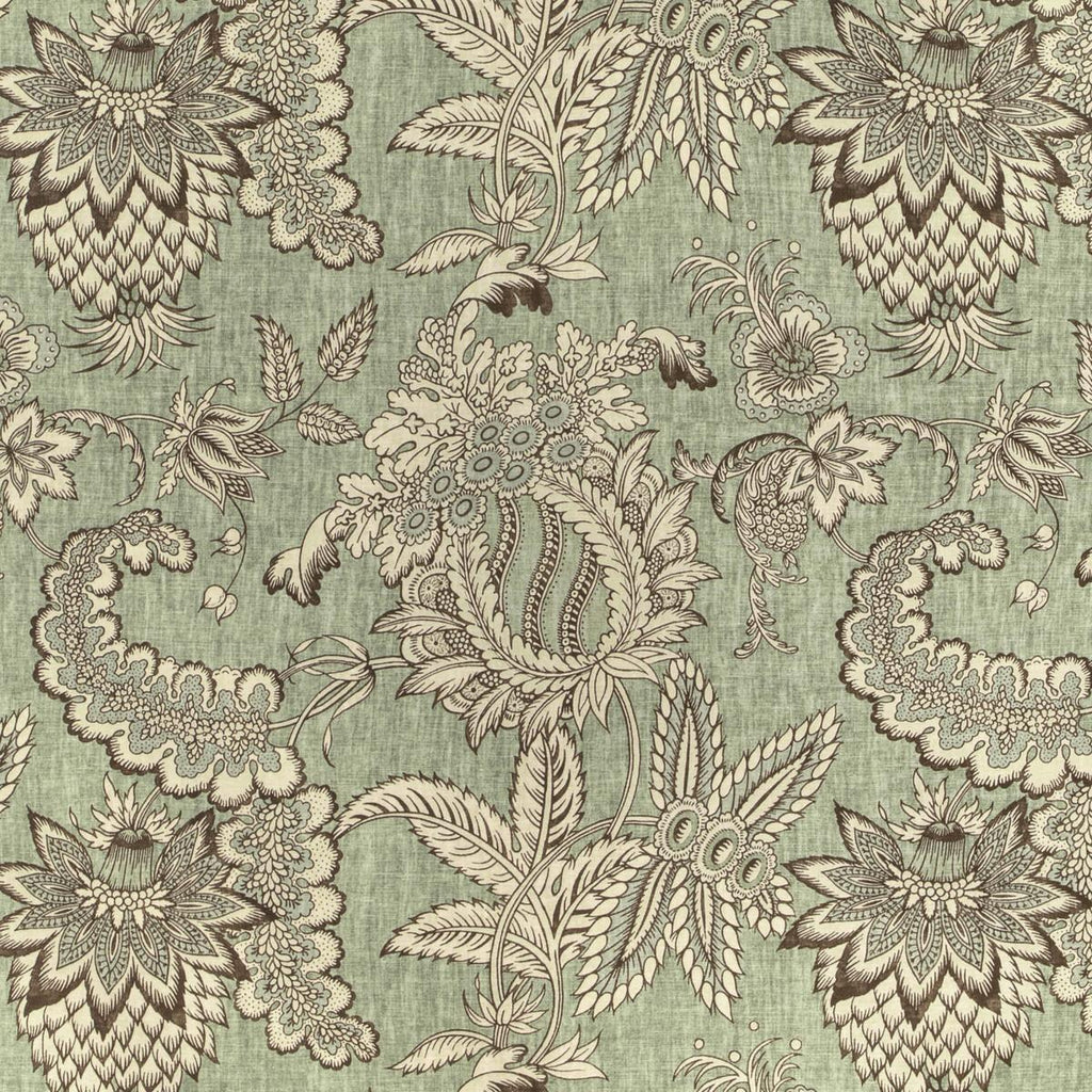 Lee Jofa JENNINGS PRINT GREEN Fabric