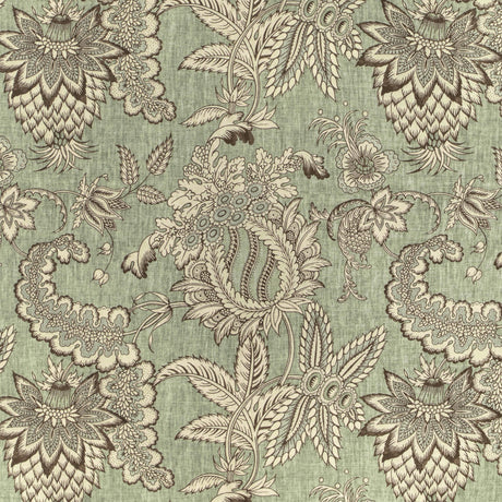 Lee Jofa JENNINGS PRINT GREEN Fabric