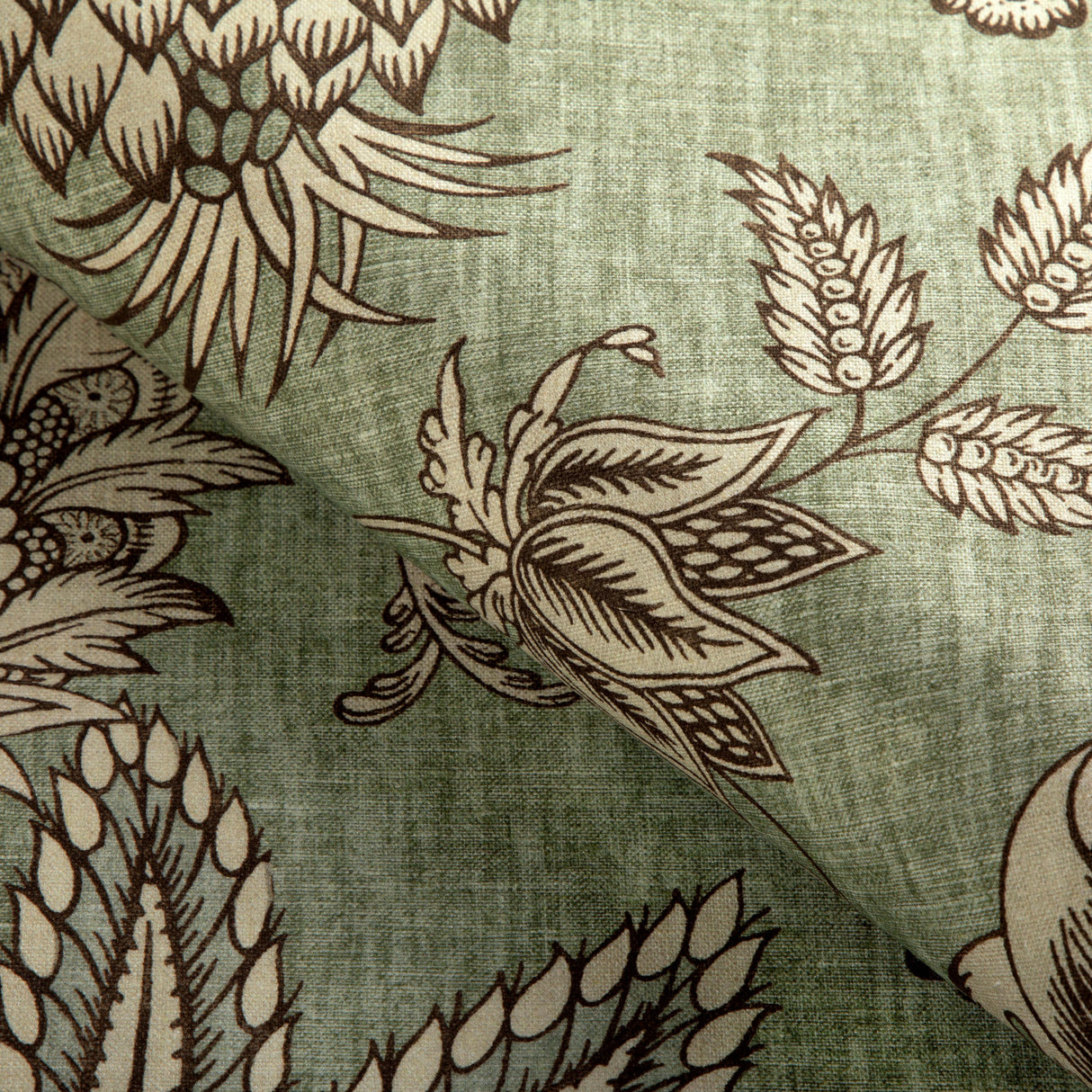 Lee Jofa JENNINGS PRINT GREEN Fabric