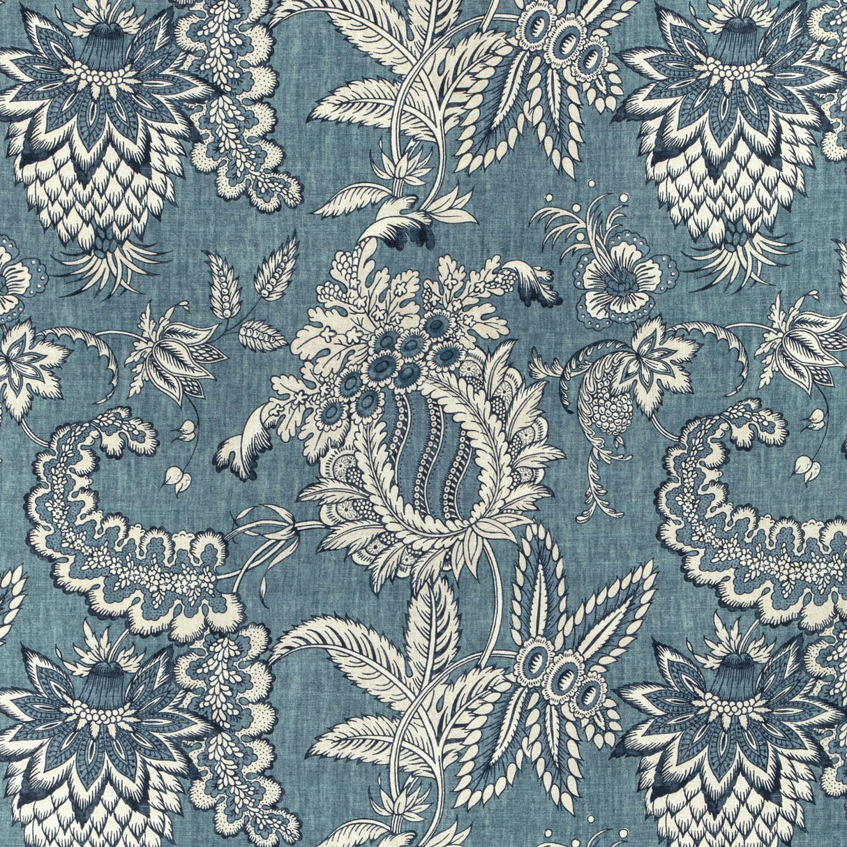 Lee Jofa JENNINGS PRINT BLUE Fabric