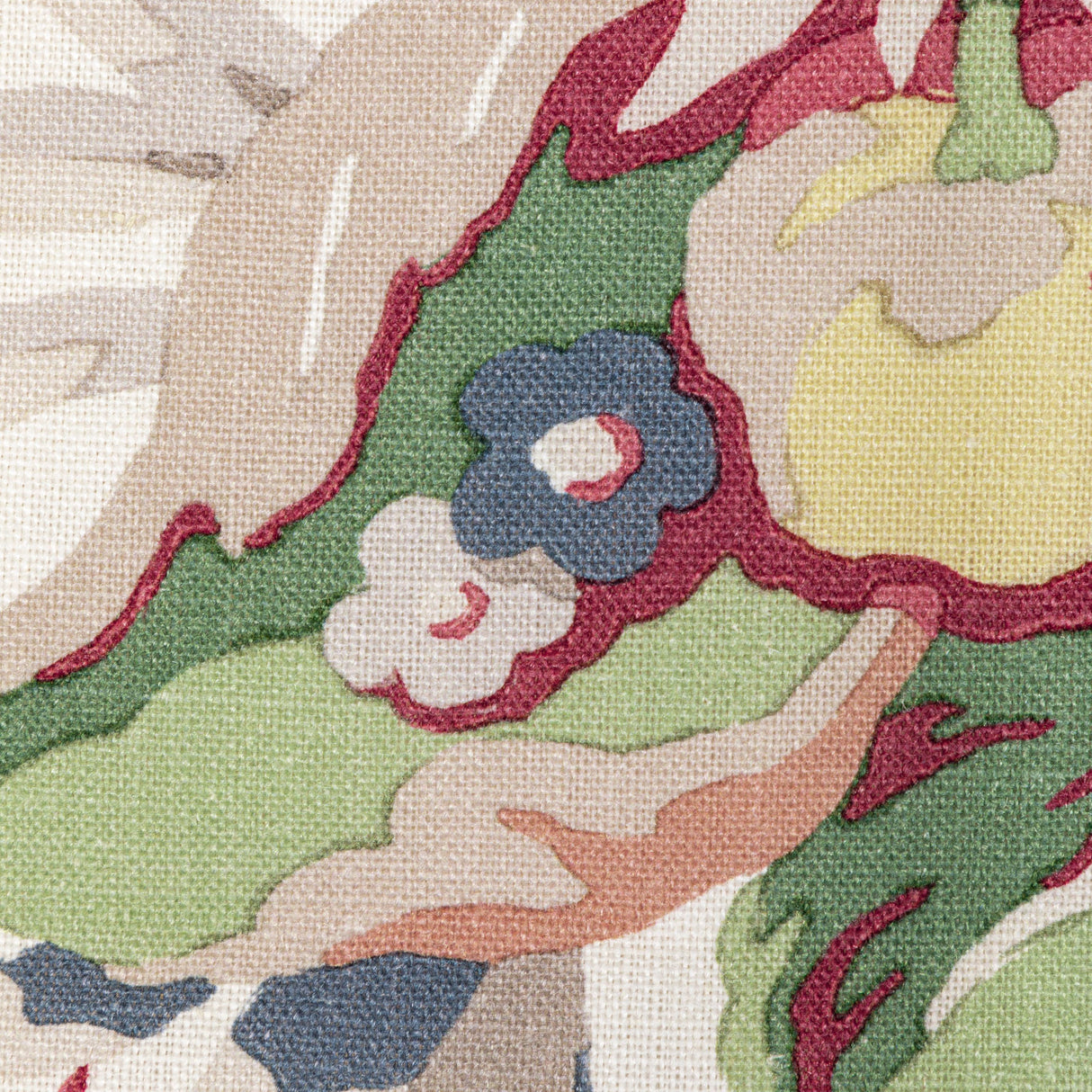 Brunschwig & Fils HORSESHOE BAY RED/BLUE Fabric