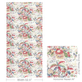 Brunschwig & Fils HORSESHOE BAY RED/BLUE Fabric