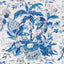 Brunschwig & Fils HORSESHOE BAY BLUE/IVORY Fabric