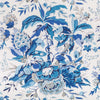 Brunschwig & Fils Horseshoe Bay Blue/Ivory Fabric