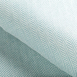 Brunschwig & Fils KEROLAY LINEN WEAVE AQUA Upholstery Fabric