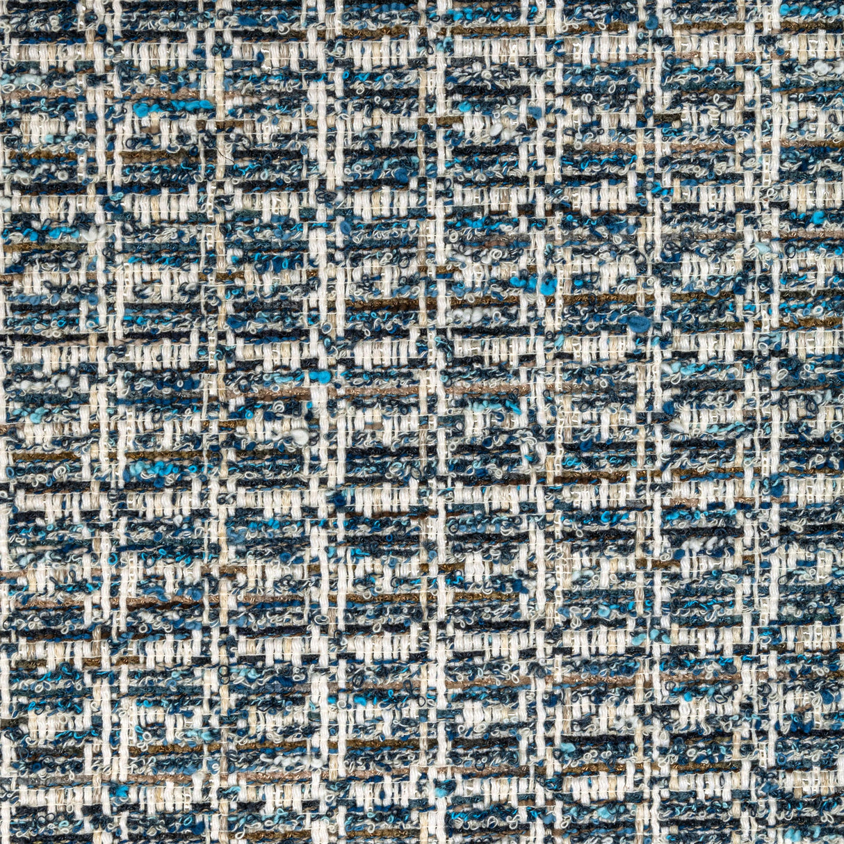 Brunschwig & Fils KERLIN TEXTURE BLUE Upholstery Fabric