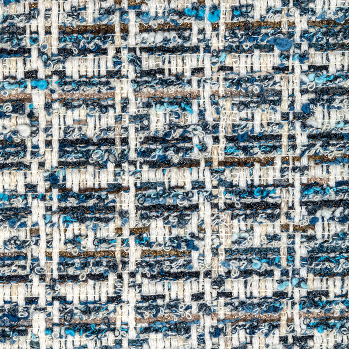 Brunschwig & Fils KERLIN TEXTURE BLUE Upholstery Fabric