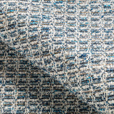 Brunschwig & Fils KERLIN TEXTURE BLUE Upholstery Fabric