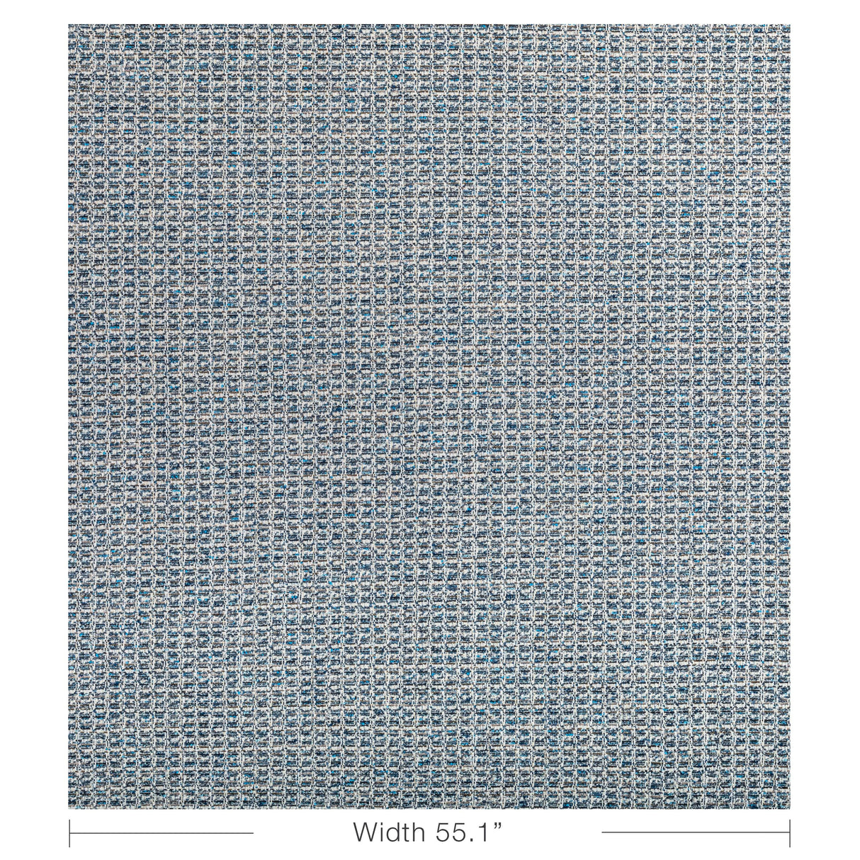 Brunschwig & Fils KERLIN TEXTURE BLUE Upholstery Fabric