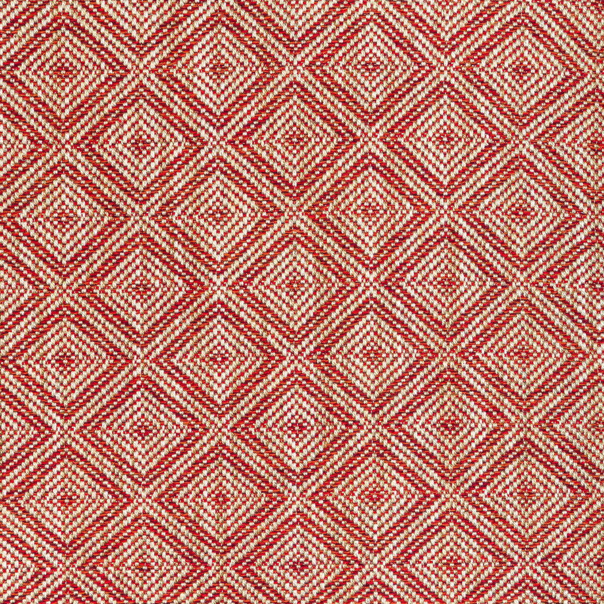 Brunschwig & Fils CALVIN WEAVE RED Upholstery Fabric