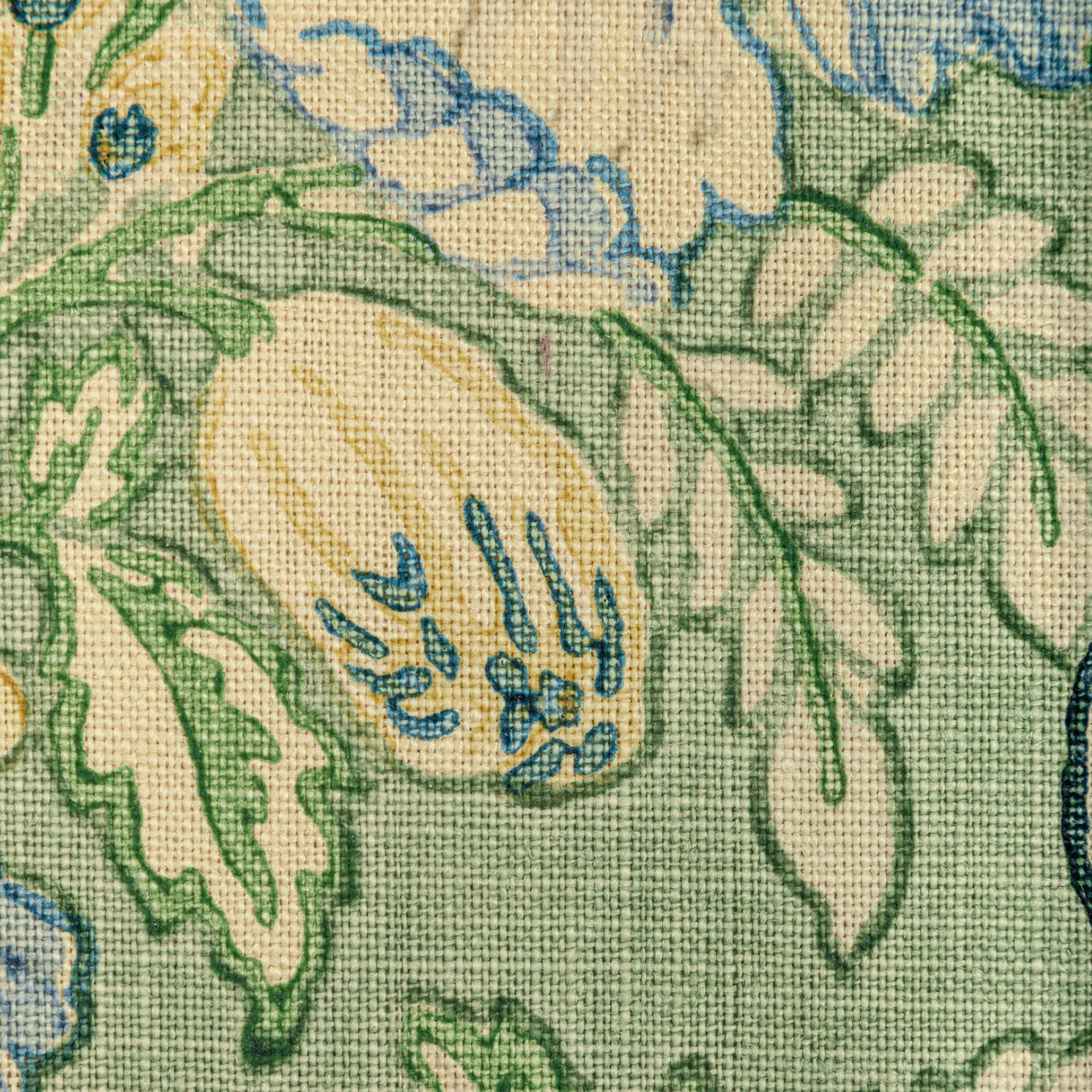 Brunschwig & Fils CARVALLO PRINT CELERY Fabric