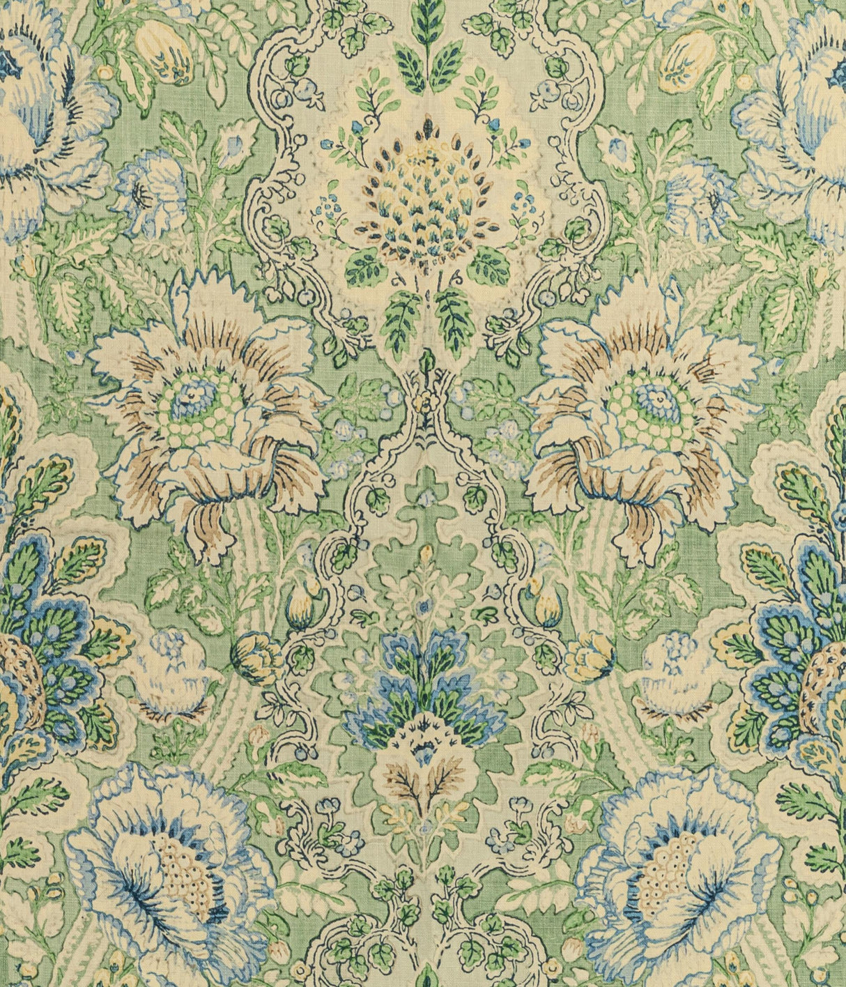 Brunschwig & Fils CARVALLO PRINT CELERY Fabric