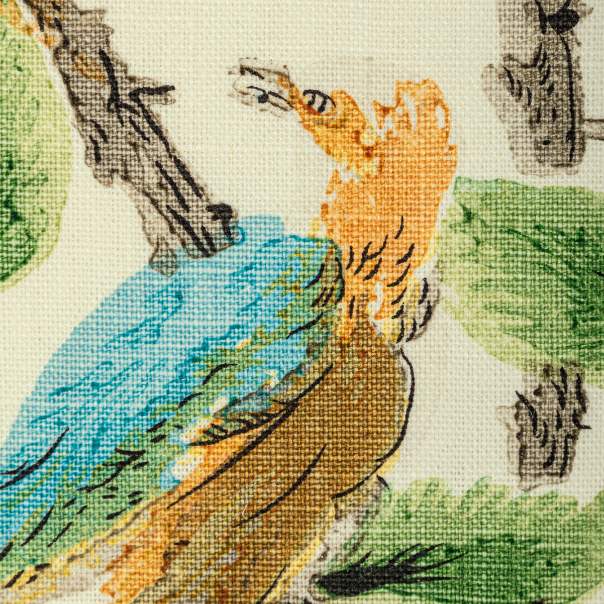 Brunschwig & Fils GASTAUD PRINT GOLD/LEAF Fabric