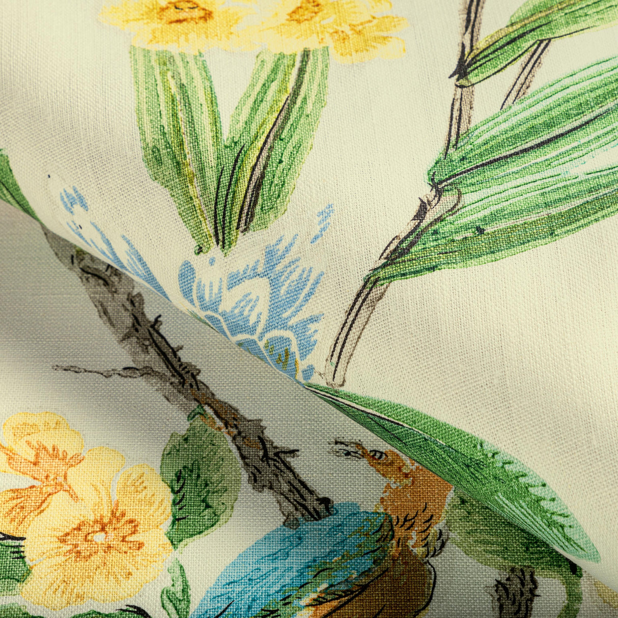 Brunschwig & Fils GASTAUD PRINT GOLD/LEAF Fabric