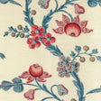 Brunschwig & Fils LE BRUN PRINT RASPBERRY Fabric