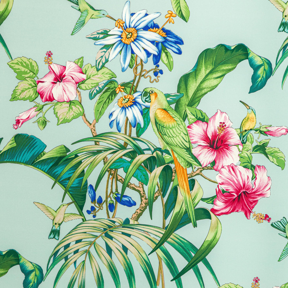 Brunschwig & Fils ANIMA PRINT AQUA Fabric