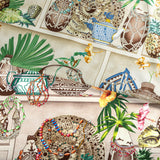 Brunschwig & Fils MAIZAN PRINT SEAGLASS Fabric