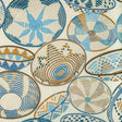 Brunschwig & Fils BENDI EMB BLUE Fabric