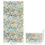 Brunschwig & Fils BENDI EMB BLUE Fabric