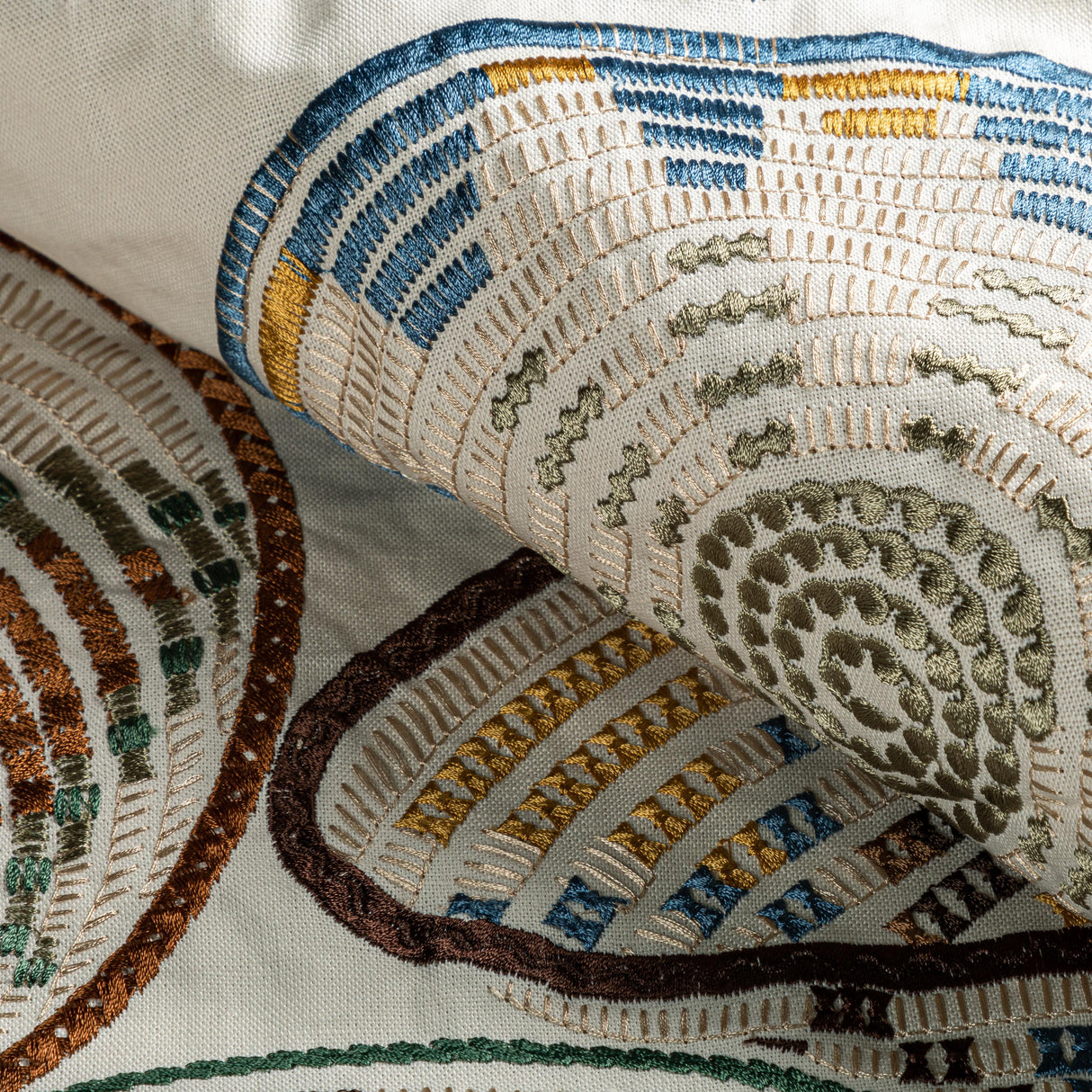 Brunschwig & Fils BENDI EMB RATTAN Fabric