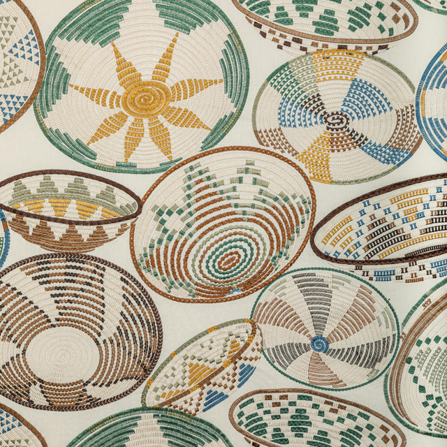 Brunschwig & Fils BENDI EMB RATTAN Fabric