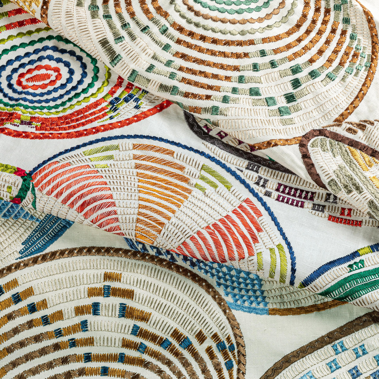 Brunschwig & Fils BENDI EMB RATTAN Fabric