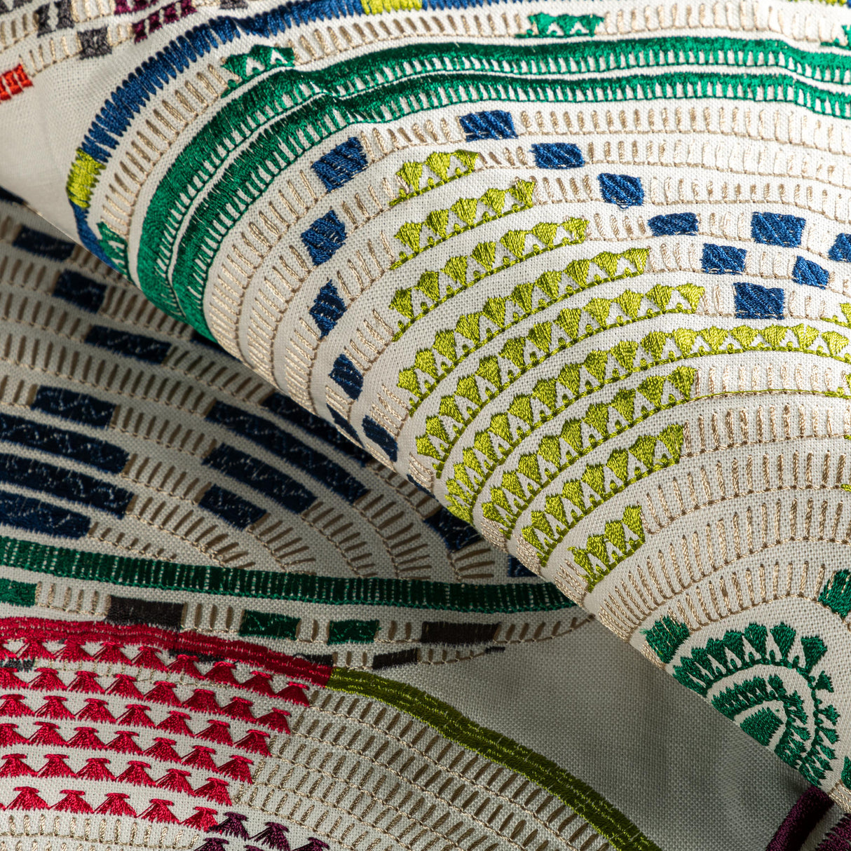 Brunschwig & Fils BENDI EMB MULTI Fabric