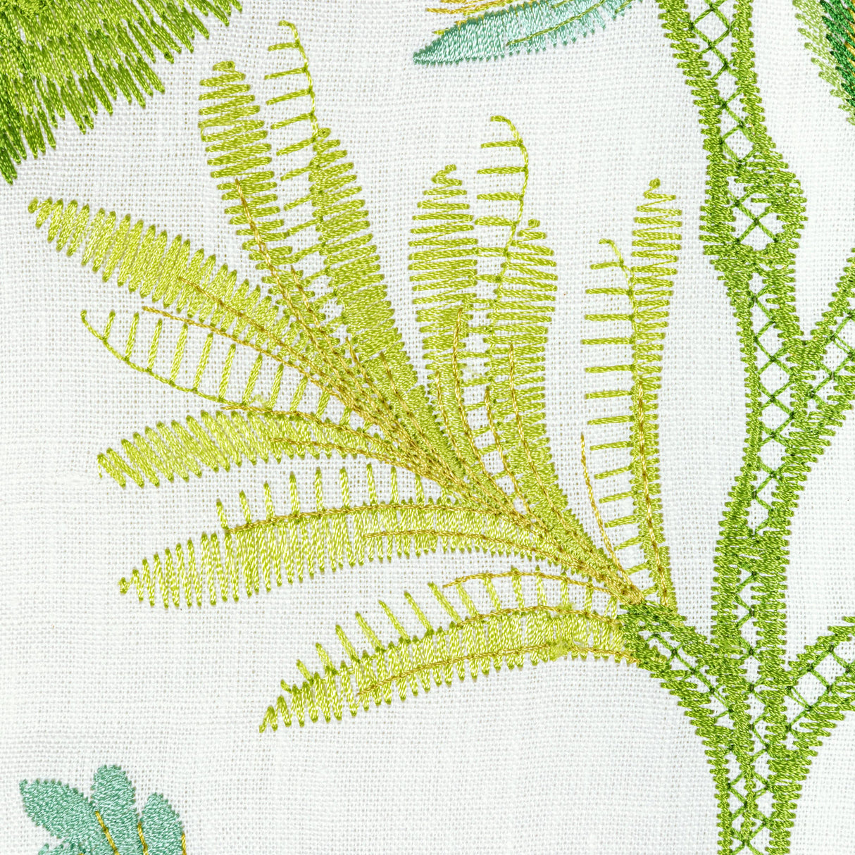 Brunschwig & Fils MARTIL EMB LEAF Drapery Fabric