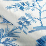 Brunschwig & Fils MARTIL EMB BLUE Drapery Fabric