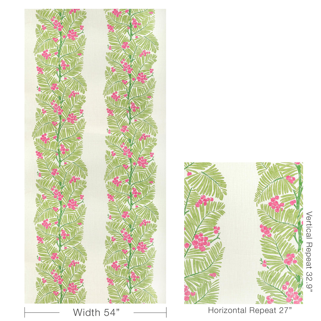 Brunschwig & Fils PALMAR PRINT SPRING Fabric