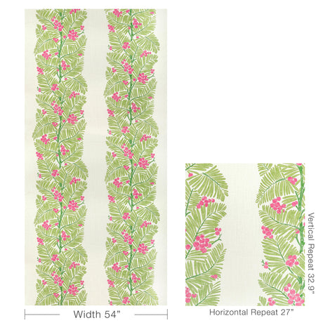 Brunschwig & Fils PALMAR PRINT SPRING Fabric