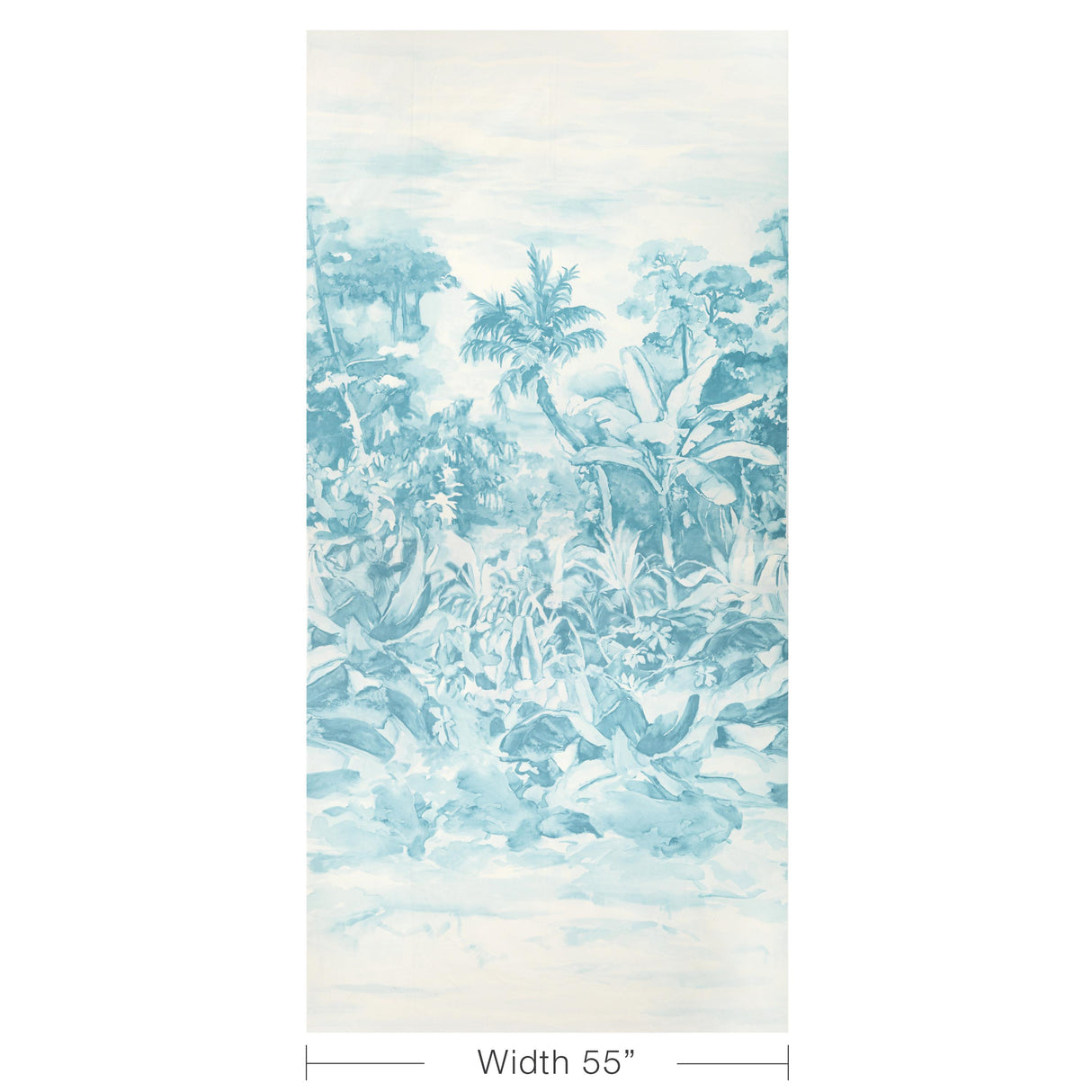 Brunschwig & Fils NOUVELLE PRINT AQUA Fabric