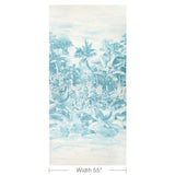 Brunschwig & Fils NOUVELLE PRINT AQUA Fabric