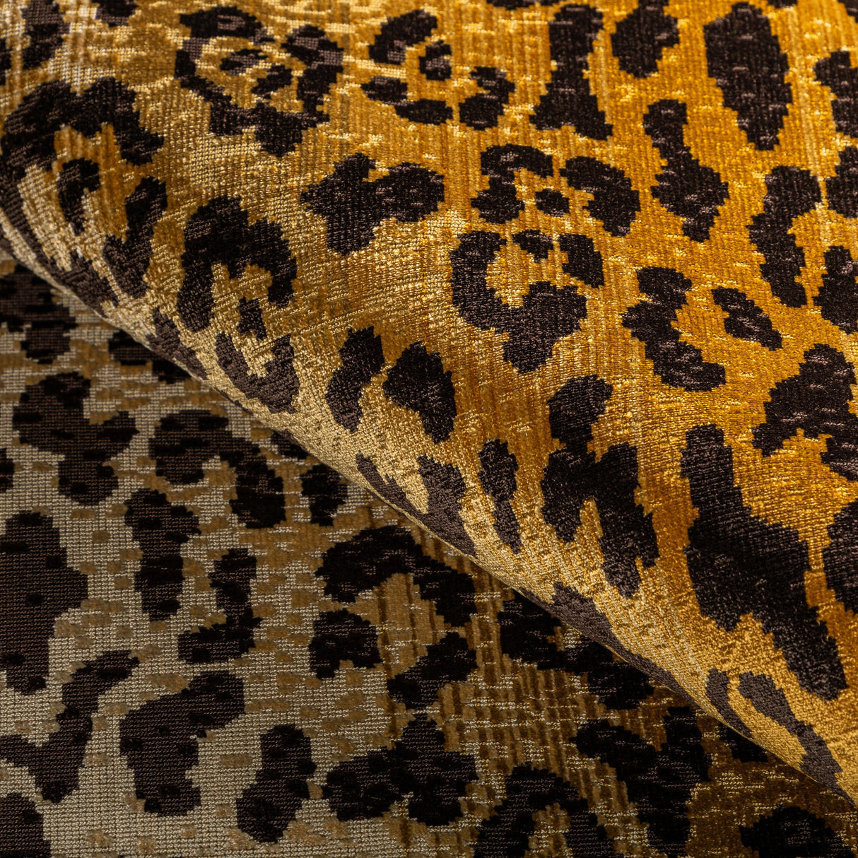 Brunschwig & Fils LE FELIN VELVET COGNAC Upholstery Fabric