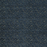 Clarke & Clarke SELVA MIDNIGHT/GOLD VELVET Upholstery Fabric