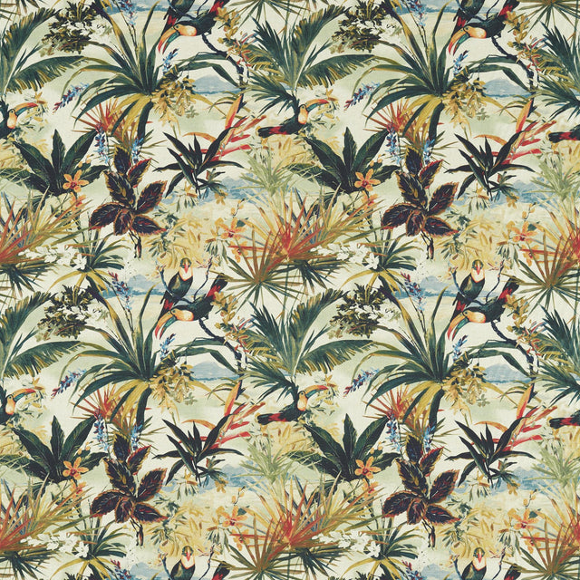 Clarke & Clarke TOUCAN ANTIQUE Fabric