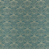 Clarke & Clarke LEOPARDO KINGFISHER JACQUARD Upholstery Fabric