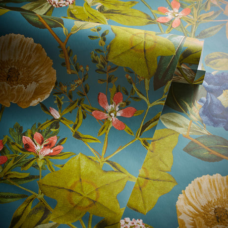 Clarke & Clarke PASSIFLORA CHAMBRAY WP Wallpaper
