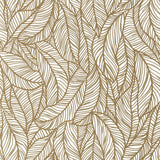 Clarke & Clarke SELVA BRONZE/IVORY WP Wallpaper