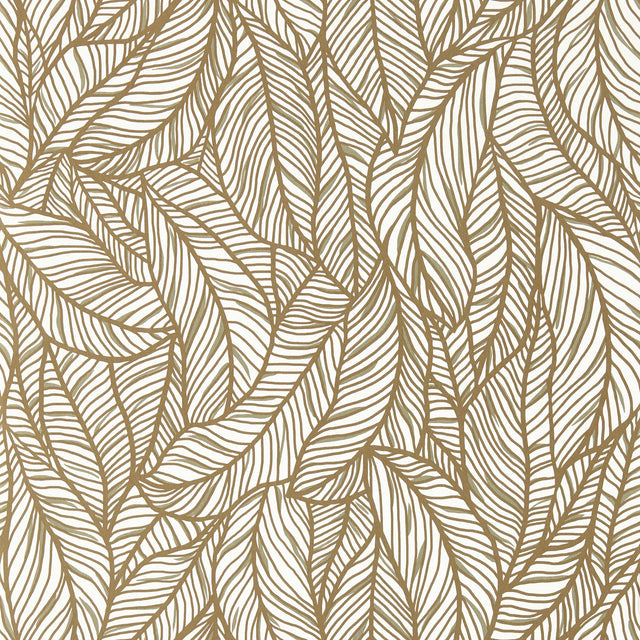 Clarke & Clarke SELVA BRONZE/IVORY WP Wallpaper