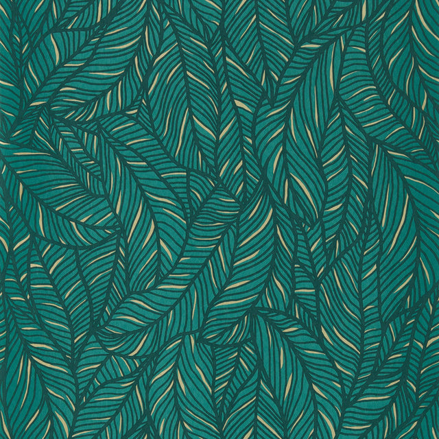 Clarke & Clarke SELVA EMERALD WP Wallpaper
