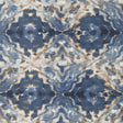 Clarke & Clarke AQUEOUS MIDNIGHT/SPICE WP Wallpaper