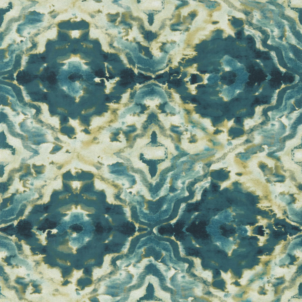 Clarke & Clarke AQUEOUS TEAL WP Wallpaper