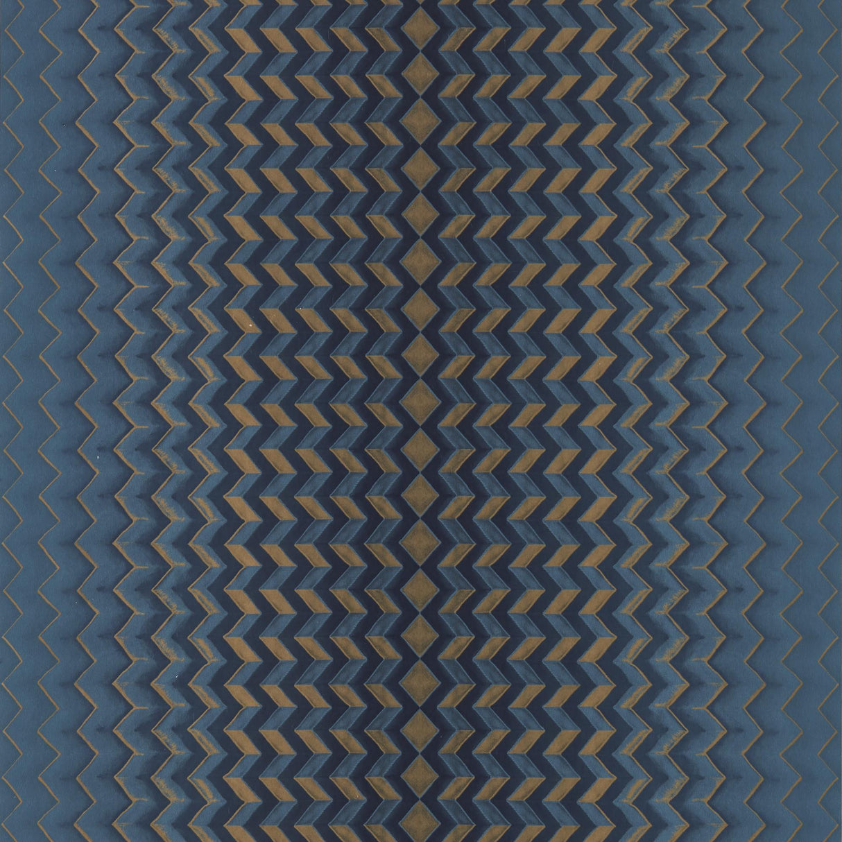 Clarke & Clarke FRAGMENT MIDNIGHT/COPPER WP Wallpaper