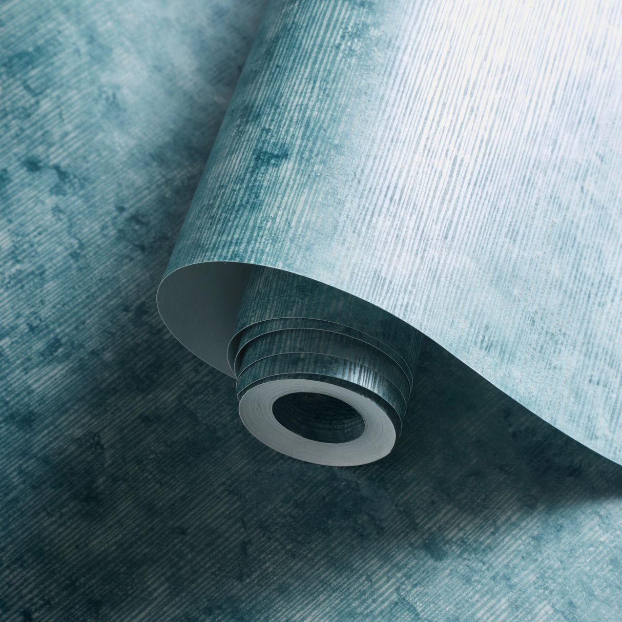 Clarke & Clarke IMPRESSION TEAL WP Wallpaper