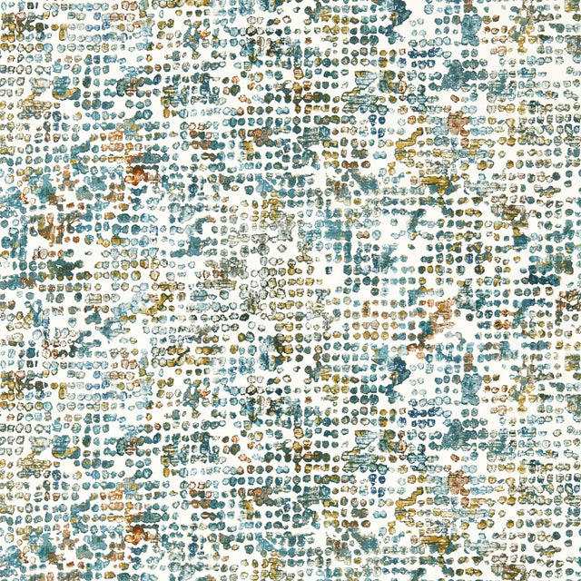 Clarke & Clarke SCINTILLA TEAL/SPICE WP Wallpaper