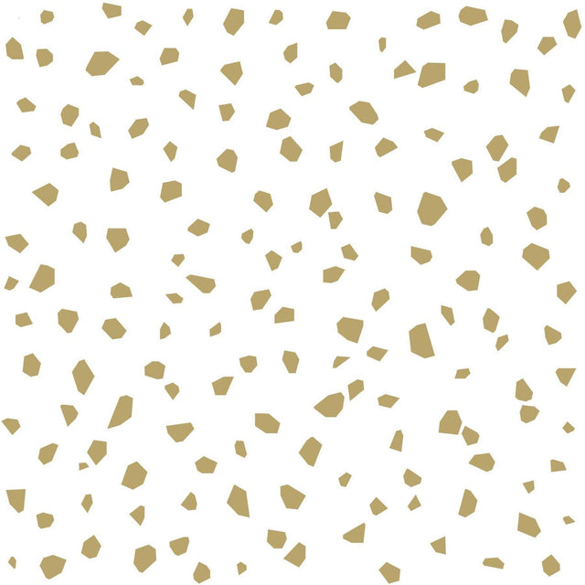 Brewster Home Fashions Confetti Gold Terrazzo Wallpaper
