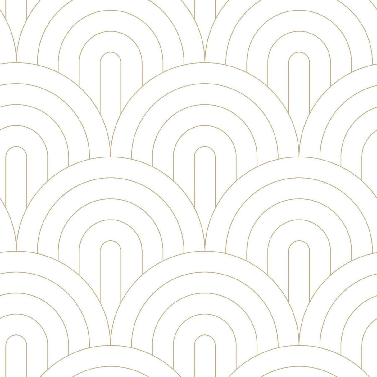 Brewster Home Fashions Lalique White Art Deco Motif Wallpaper